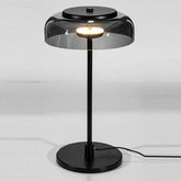 Black Glass Modern Style Table Lamp - Clowas